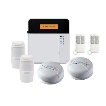 

CE APP Control Wireless GSM Touch Keypad 433MHz Home Security Alarm System Auto Dialer
