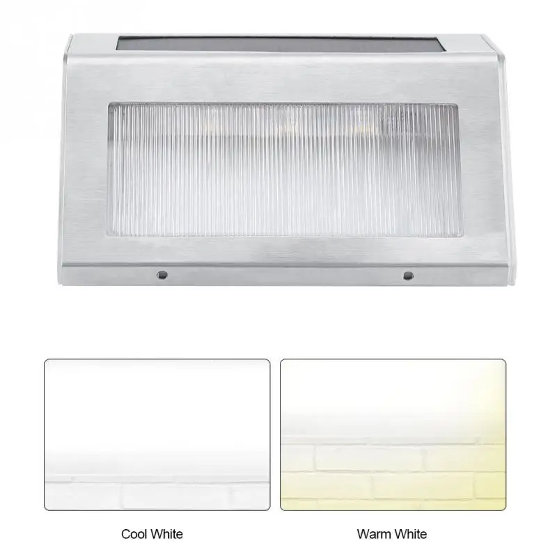 

Solar Powered Wall Mount LED Light Sensor Night Light Light Lamp for Pathway Garden