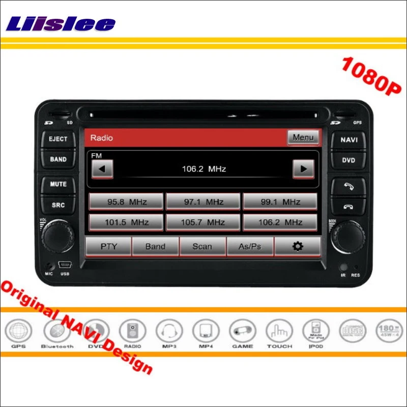 Top Liislee For Suzuki Jimny 2006~2013 Car Stereo Radio CD DVD Player GPS Navi Navigation 1080P HD Screen System Original With Aux 1