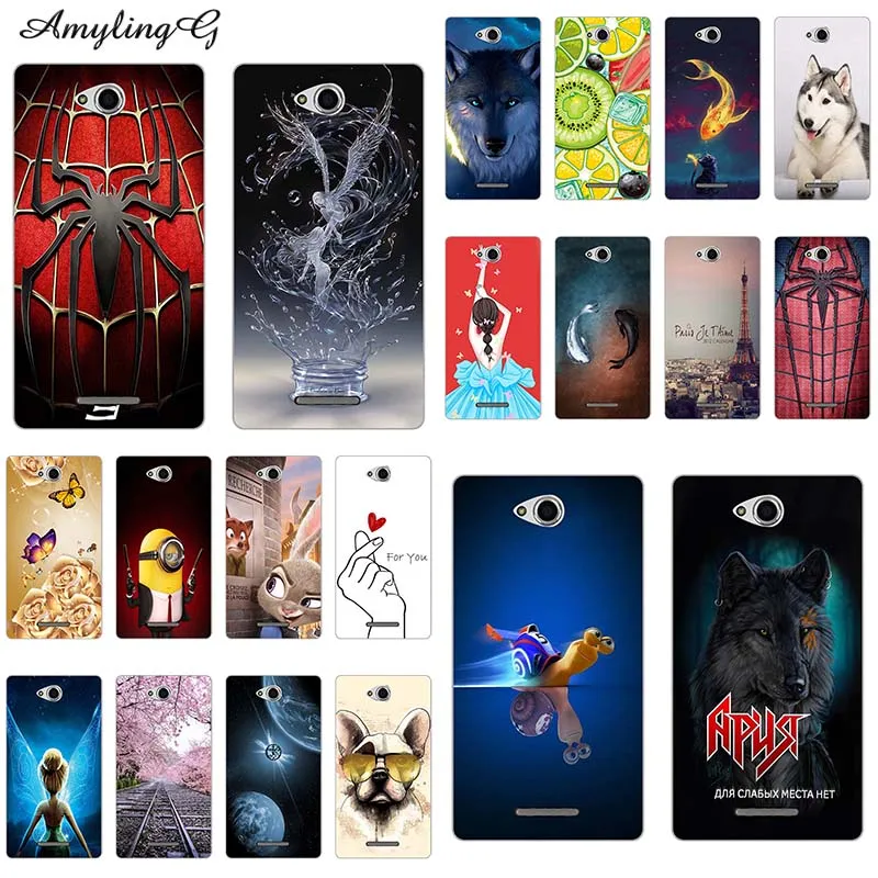 

Printing Case Cover for Sony Xperia E4G 2033 E2003 E2053 E2006 Colorful Para Soft TPU Back Covers Animal Cell Phone Cases Coque
