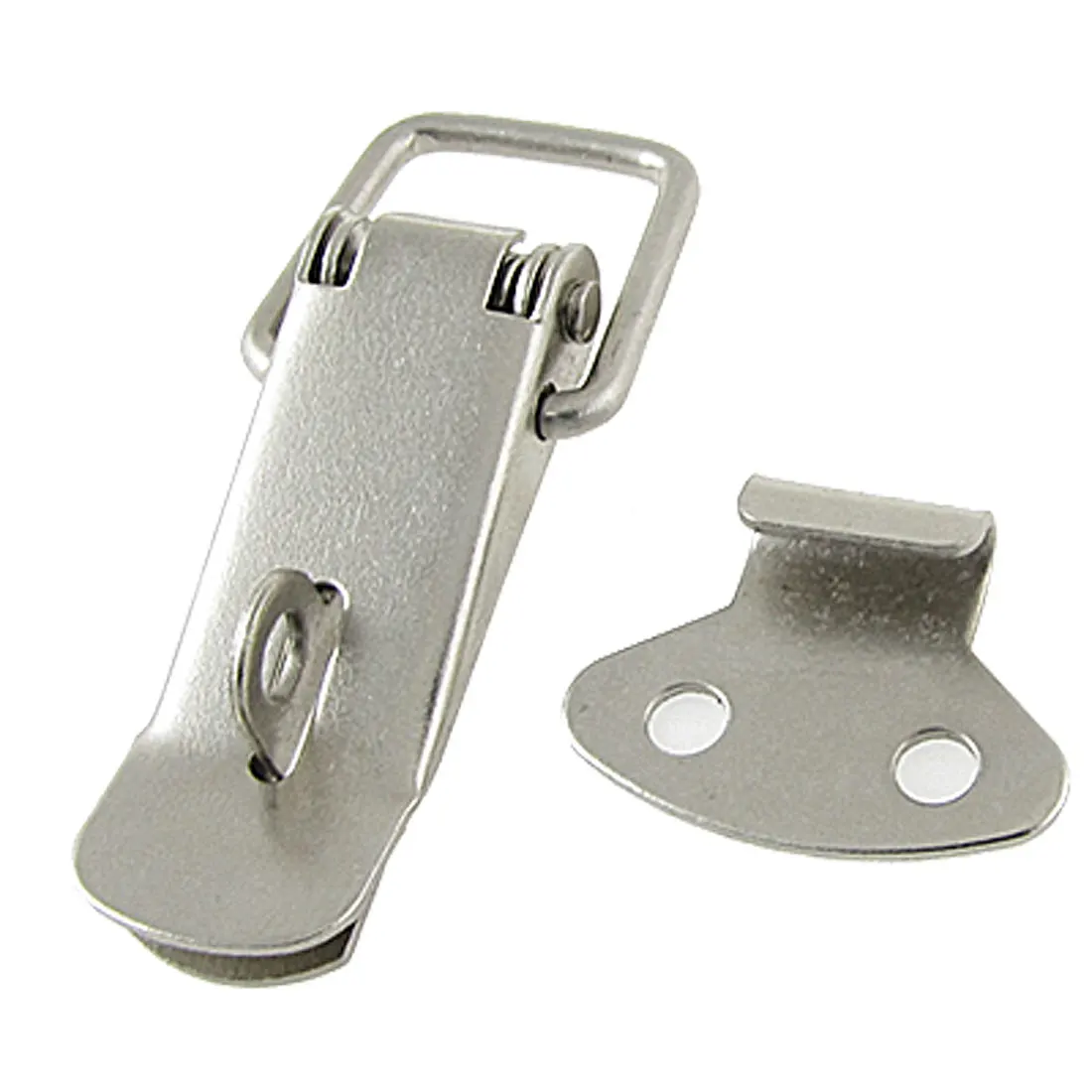 

2 Pcs Metal Spring Loaded Toggle Latch Hasp For Boxes Case