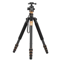 Углеродного волокна камеры dslr-штатив оригинальный QZSD Q999C профессиональный монопод + / портативный фотоаппарат лучше , чем Q666
