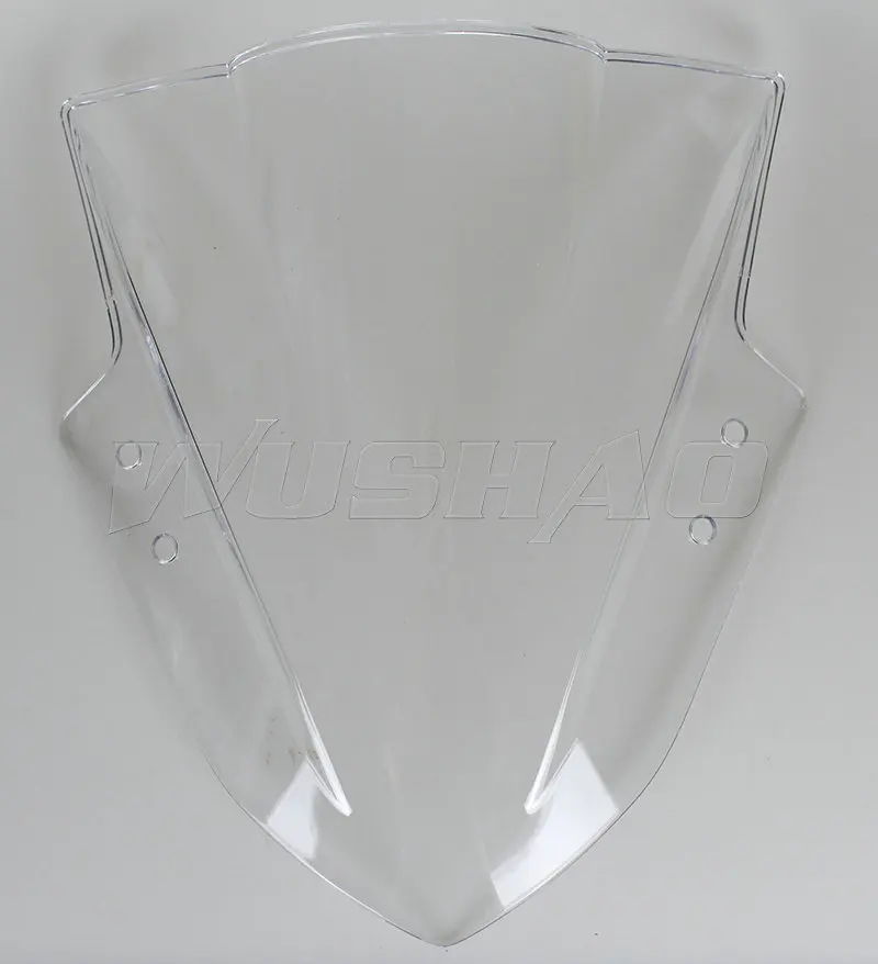 Мотоцикл двойной пузырь лобовое стекло ветер экран для 2013 Kawasaki Ninja 300 300R EX300 EX A B черный Иридиум