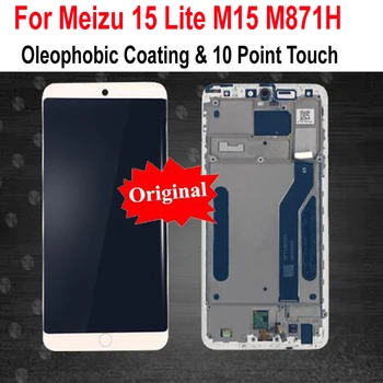 

Original Best LCD Display Touch Panel Screen Digitizer Assembly + Frame Glass Sensor For Meizu 15 Lite M15 M871H Replacement