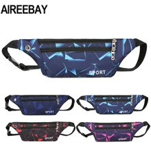 AIREEBAY Женская поясная сумка с бананом новая брендовая сумка для девочек поясная сумка на талию маленькая нагрудная сумка чехол для телефона сумка для живота