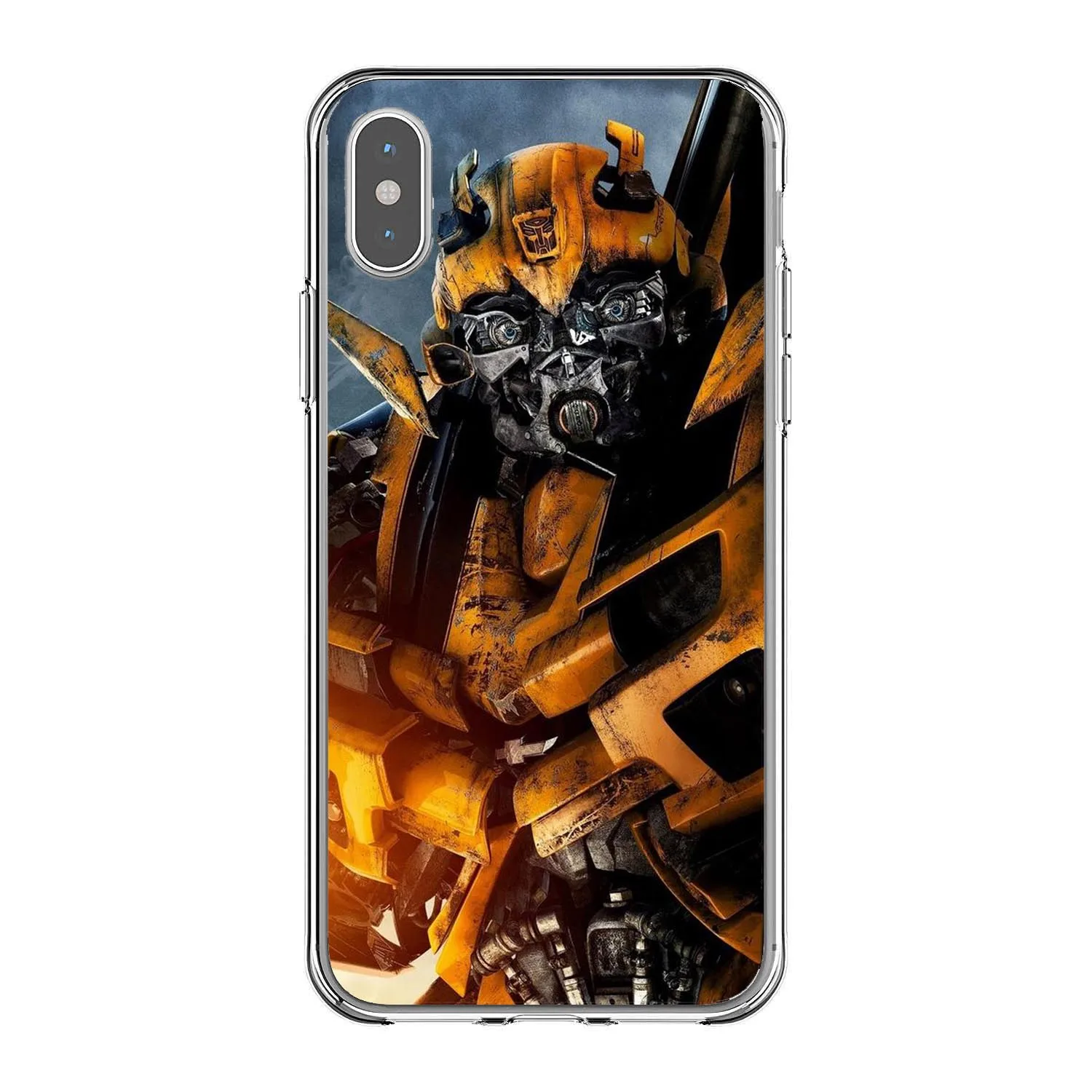 Чехол для телефона cudly Transformers Bumblebee чехол iPhone X10 MAX 6 SPlus 7 8Plus Мягкий Силиконовый ТПУ
