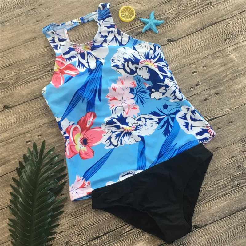 Two Pieces Swimsuit Women Swimwear Set Beachwear Floral Printed Bathing Suit 2019 Conservation Swim Suit Female Swimming Suit Two Pieces Swimsuit Women Swimwear Set Beachwear Floral Printed Bathing Suit 2019 Conservation Swim Suit Female Swimming Suit