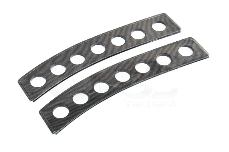 2008-2012 Mitsubishi Lancer Evolution EVO X Rear Window Vents CF (2)
