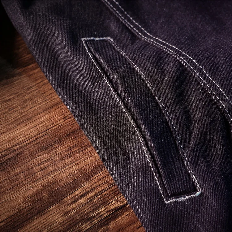 Grandwish/Новые мужские джинсовые куртки и пальто на весну и осень, однотонные уличные модные Молодежные куртки в стиле хип-хоп, DA816