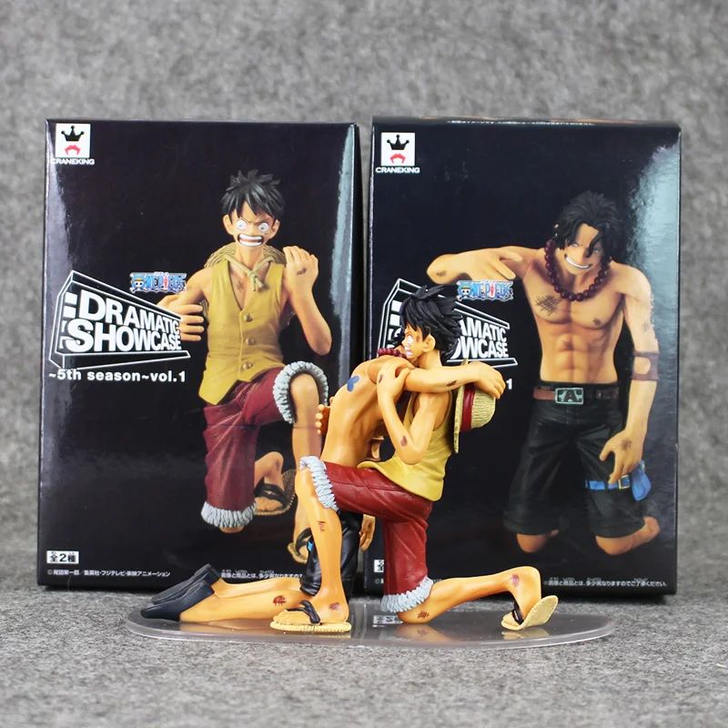 Hot Sale 5 12cm 2pcs Lot Japan Anime One Piece Dramatic Showcase Luffy Ace 5th Season Vol 1 Pvc Action Figure Collection Figure Pants Figural Artfigure Skating Ice Skates Aliexpress