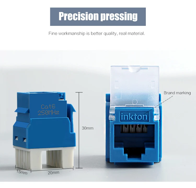 cat6 UTP rj45 keystone jack details-8