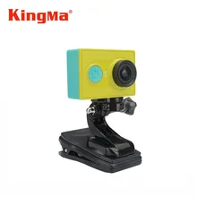 KingMa Xiaomi Yi 2 4K Camera Backpack Clip Fast Clamp For Gopro Clip Mount Go pro Hero 3 3+ 4 SJ4000 Xiaomi Yi 4K Accessories