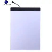 Sale VAKIND Drawing Tablet USB LED Writing Painting Light Box Tracing Board Copy Pads For A4 Paper Artcraft A4 Copy LED Artist table