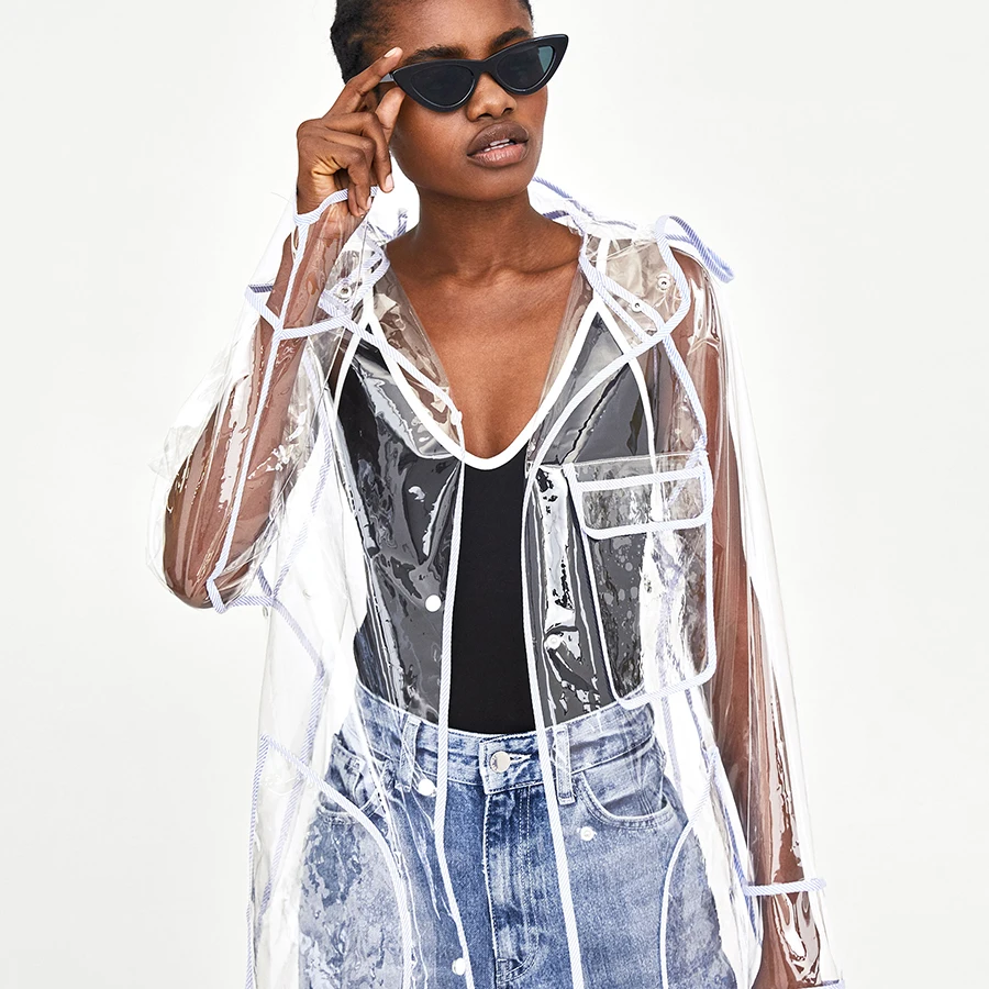 Chaquetas de plastico para mujer Clearance