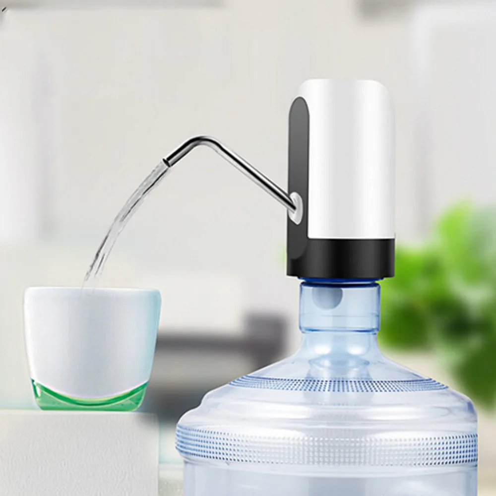 

Wireless Electric Automatic Drinking Water Bottle Pump USB Rechargeable Smart Pumping Water Dispenser Pressure Suction Bucket