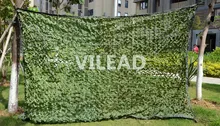 3M*3.5M filet Camo Netting Green military camouflage netting for outdoor sun shelter theme party decoration car covers