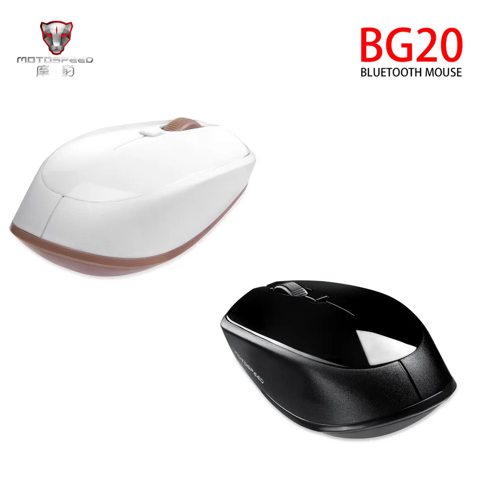 Motospeed BG20 Беспроводная Bluetooth мышь 2,4G мини оптическая мышь 2400 dpi 5 миллионов 4000 FPS 10m с USB кабелем игровая мышь