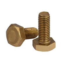 1pcs-m12*25/30/35-100 gb5783 Медь Шурупы, Медь Болты, гексагональной Шурупы, медь гексагональной Болты