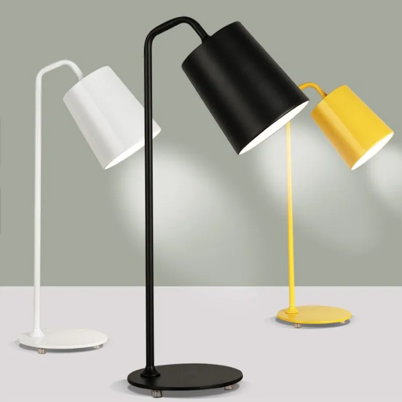 

Northern Europe Modern Creative Concise Macarons Table Lamp Bedroom Parlor Office Study Library Decoration Lamp Free Shipping