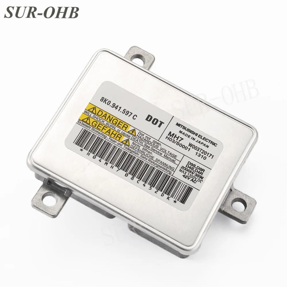 SUR-OHB Замена Mitsubishi W003T20171 ксенон HID D3S OEM 8K0941597C D3R балласт номер 8K0 941 597 C для автомобиля Audi