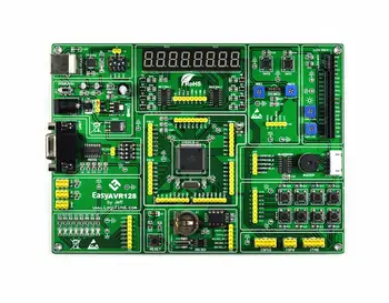 

New AVR microcontroller learning development board easyAVR128 mega128A development board