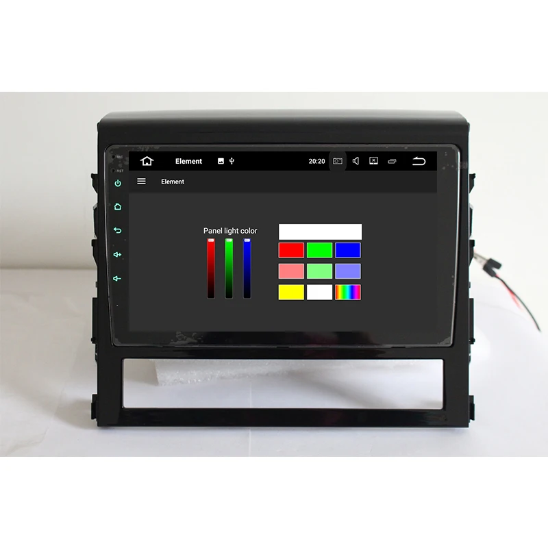 Aoluoya IPS 2G RAM Android 7 1 автомобильный DVD GPS навигационный плеер для Toyota Land Cruiser 200 LC200 2016