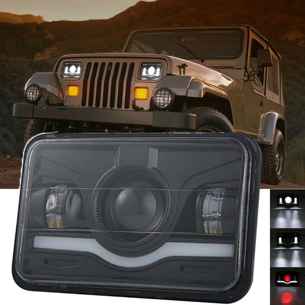 

150W Car Truck Off-Road LED Headlight High Low Beam Square Working Driving Lamp