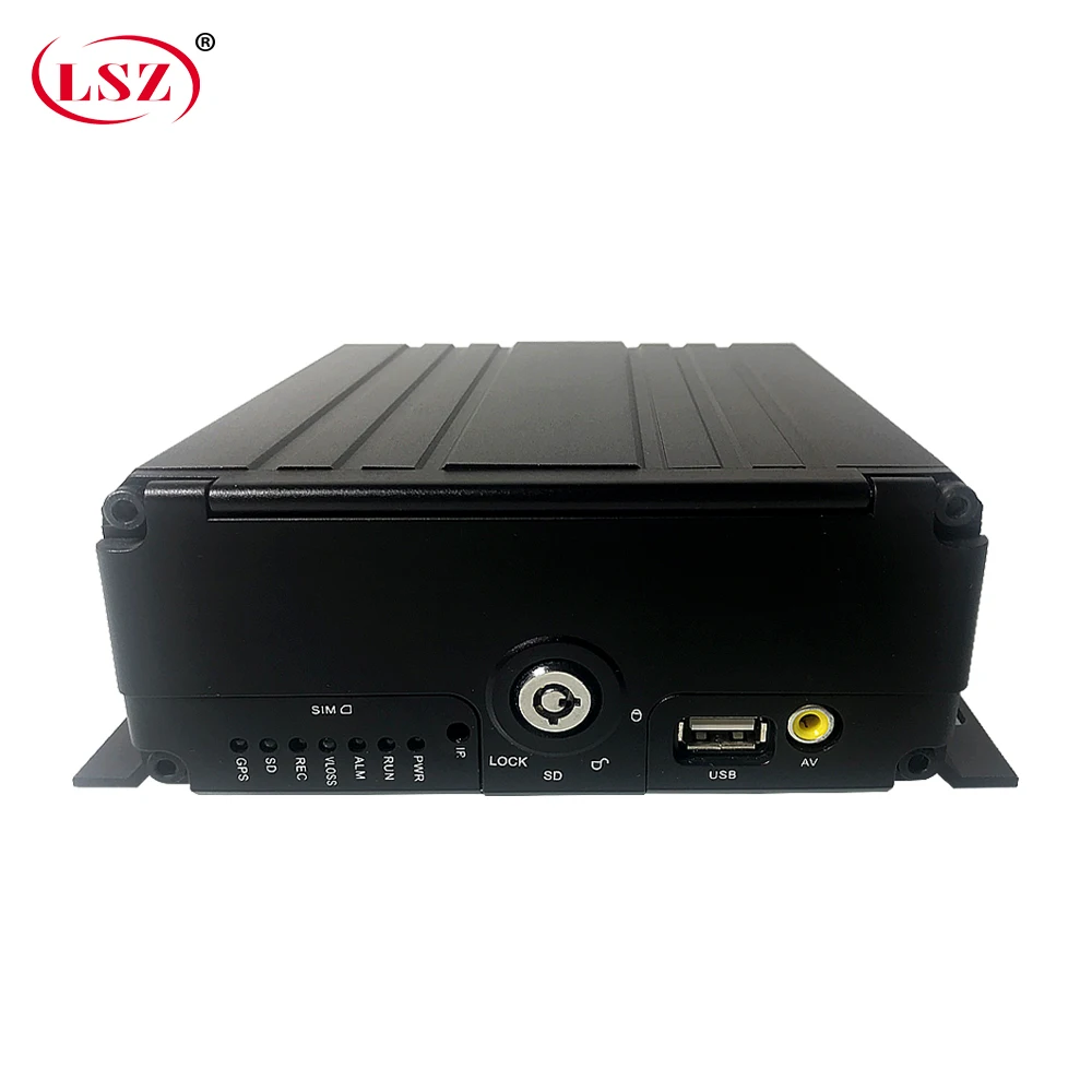 LSZ factory direct 4g gps mdvr sd+ hard disk cycle recording wide voltage dc8v-36v taxi / sanitation truck/transport vehicle/bus |