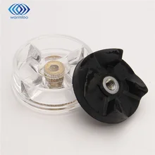 Black/Transparent Base Gear And Rubber Gear Replacements Spare parts For Magic Bullet Plastic Rubber Durable