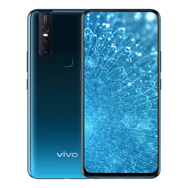 Мобильный телефон Vivo S1, 6,53 дюймов, 6 ГБ ОЗУ, 256 Гб ПЗУ Helio P70, четыре ядра, 3940 мАч, Android 8,1, смартфон