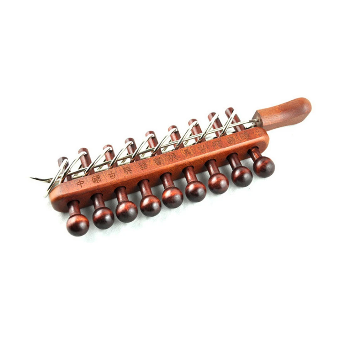 

Wooden Intelligence Buckle China Traditional Puzzle Baguenaudier Chinese Rings Educational Toy