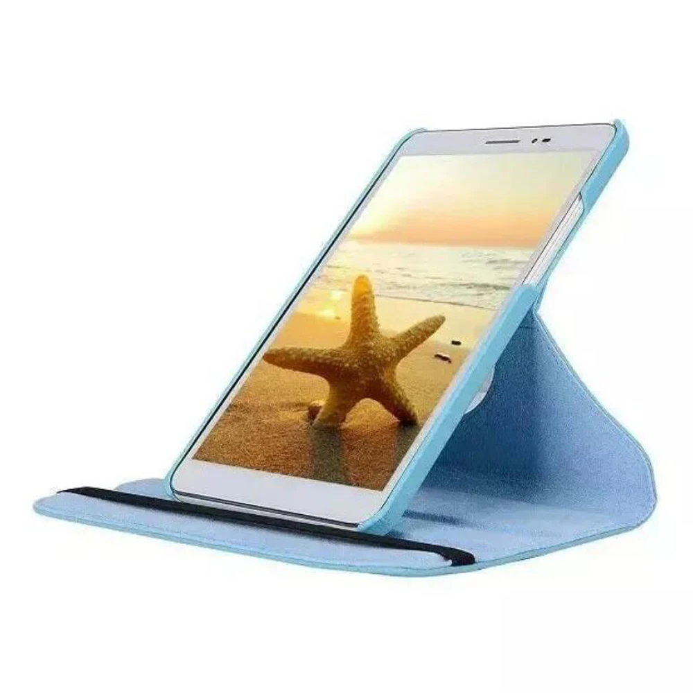 2018 вращающийся на 360 Градусов Кожаный чехол подставка для Huawei MediaPad T2 Pro 8 0