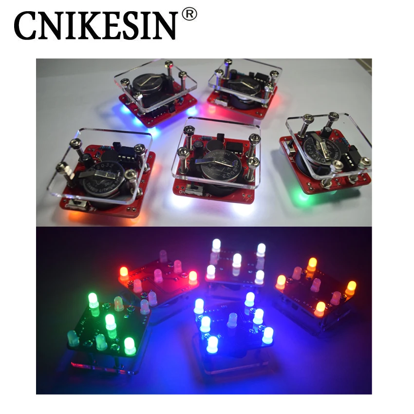 CNIKESIN DIY качели встряхивание светодиодный набор микроэлементов с небольшой