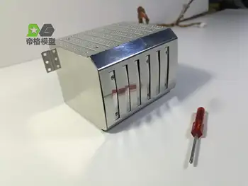 

Metal Toolbox For 1/14 Tamiya Tow drag Trailer Truck 3363 56348 56352 Actros