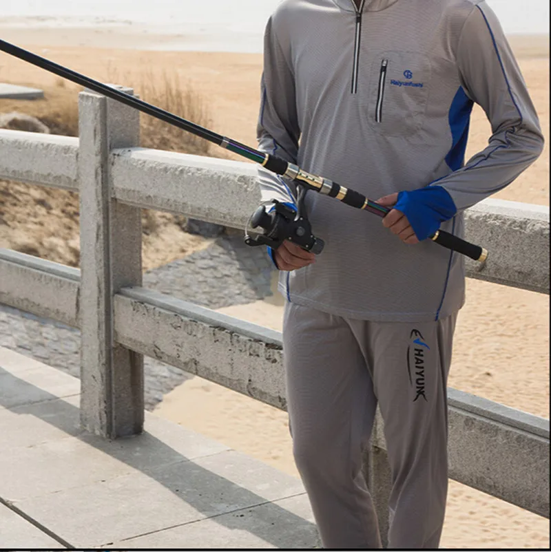 Мужские/Женские бамбуковые волокна/ледяные ткани размера плюс для спорта на открытом воздухе Анти УФ одежда быстросохнущие дышащие штаны для рыбалки