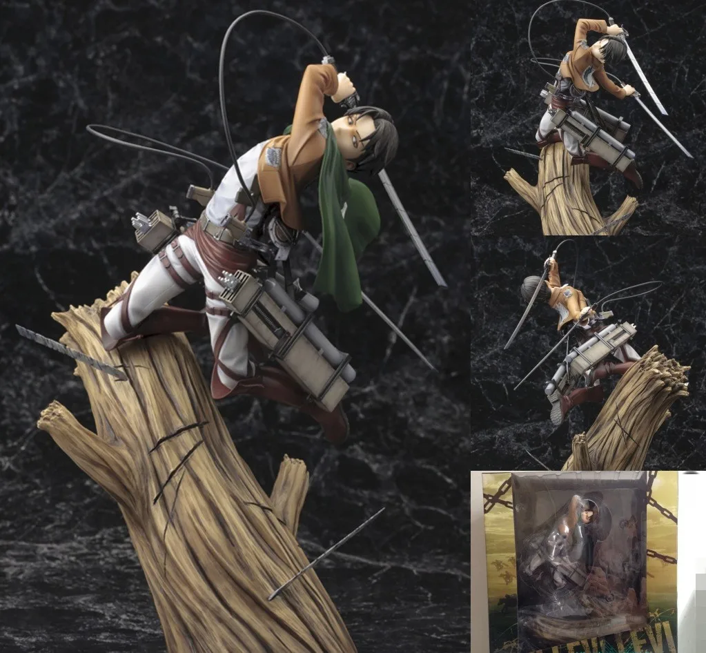 

Attack on Titan Levi Rivaille 1/8 Scale Pre-painted PVC Levi Ackerman Action Figure Collectible Model Toy