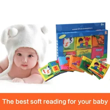 Newborn Baby Toys Soft Cloth Books Infant Education Children's Cloth Book Early Education Puzzle Reading Newborn Baby Toys Soft Cloth Books Infant Education Children's Cloth Book Early Education Puzzle Reading