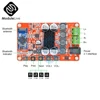 Новый 1 комплект TDA7492P Bluetooth 4,0, Плата усилителя мощности, Модуль платы 2X50W, красный, синий + 12 В, 2 А адаптер питания, вилка США + адаптер для преоб... ► Фото 2/6