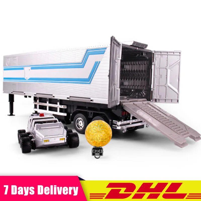 DHL Wei Jiang Transformation OP Commander Orignal Transparent Dark Black Trailer Mpp10 Mp01 Oversize Container Figure Robot Toys new in stock wei jiang weijiang transformation op commander trailer for mpp10 model oversized action figure robot toy