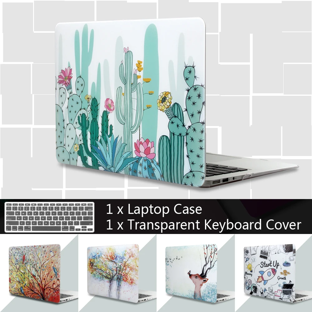Naughty cute Print Animal Laptop Case For MacBook Air Pro Retina 11 12 13 15 inch with Touch Bar
