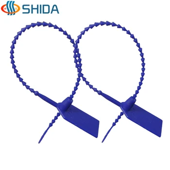 

New arrival 50pcs/lot 180mm length Plastic tightening wire seals padlock tightener Ties seal cable lock for cargo Container