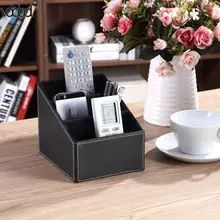 

PU Leather Desk Organizer Stationery Pencils Storage Box Case Pen Holder Home Office Desktop Kalemlik School Supplies Hot Sale