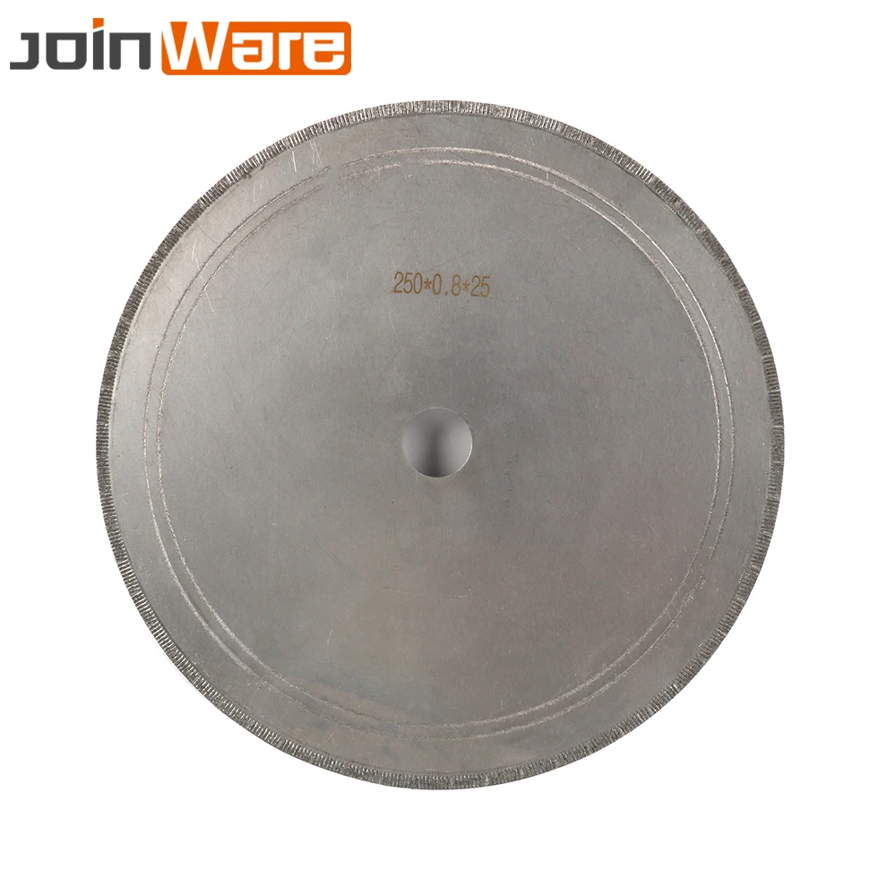 10" inch 250MM Diamond Lapidary Saws Trim Blade Straight Edge Wet