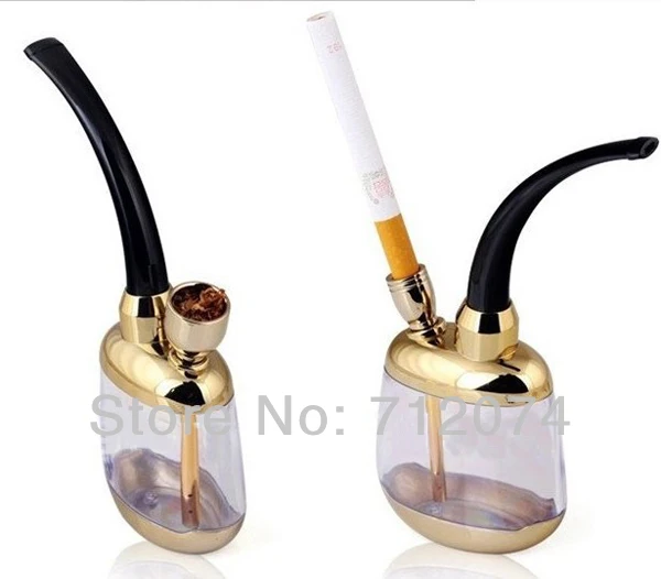 Acrylic Smoking Water Pipe Shisha Hookah Bicirculation