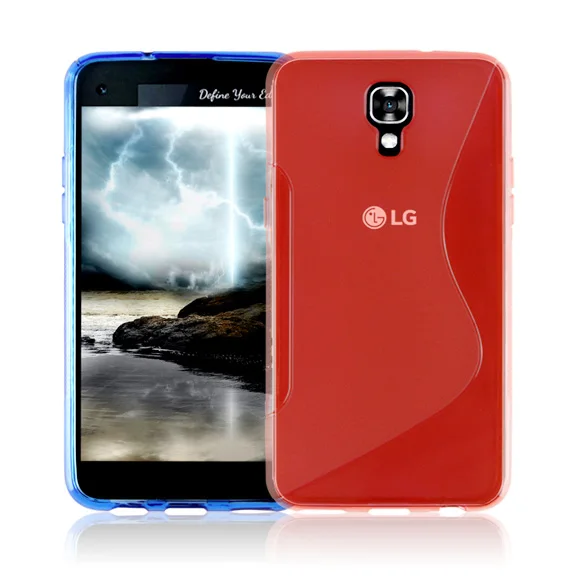 100 шт./lot. S Линии Кожи Гель мягкий Чехол TPU для LG X экран K500N 5 &quot бесплатная доставка