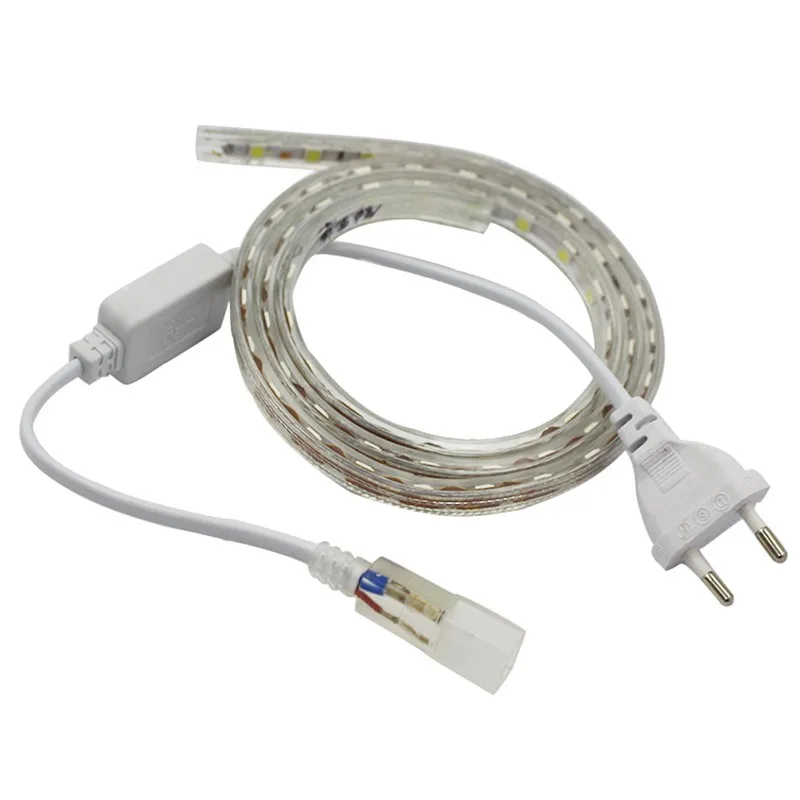 220V 110V LED Strip Light SMD 5050 Waterproof LED Strip Flexible Light