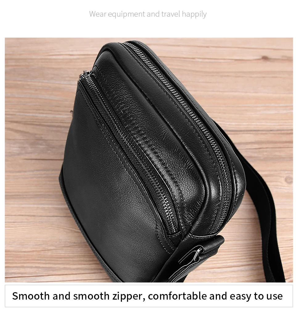 Cobbler Legend Genuine Leather Bag High Quality Shoulder Handbag Crossbody Bags for Men Messenger Black Luxury Brand Sling Bag