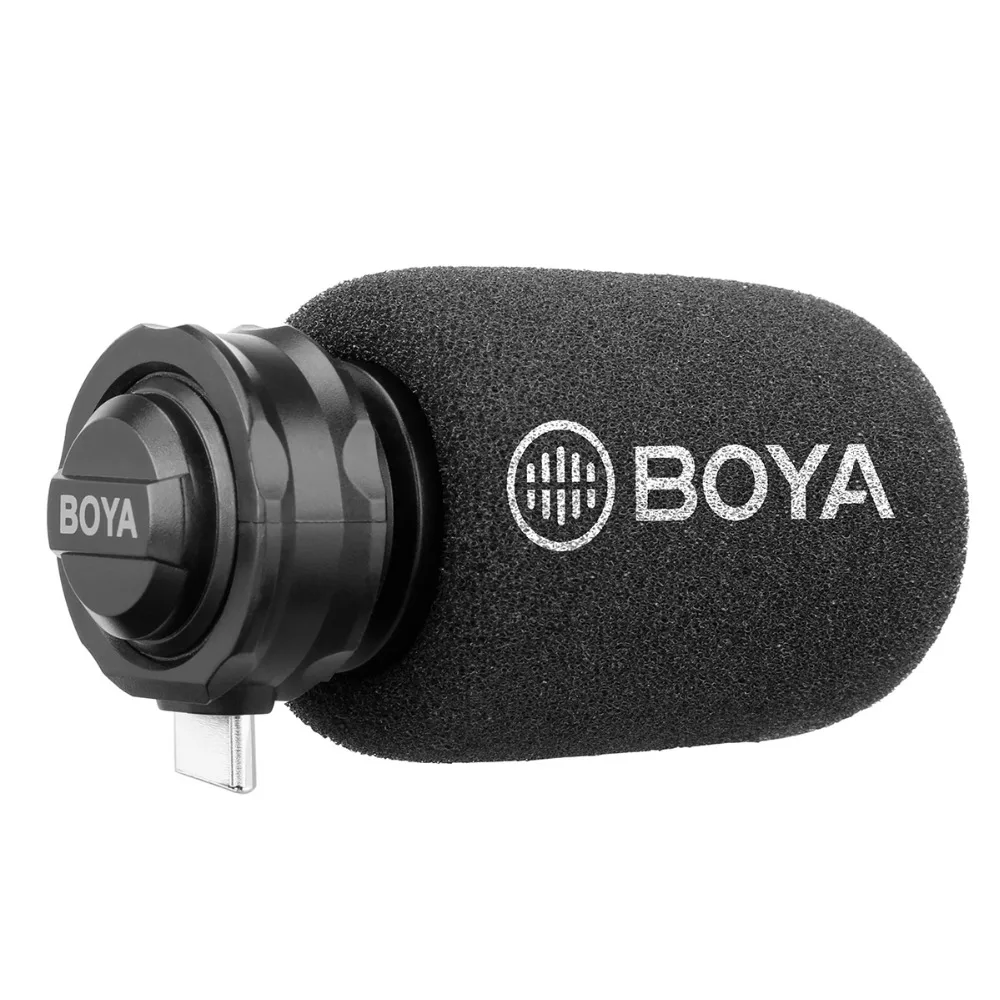 

BOYA BY-DM100 Microphone for Tybe-C Android Digital Condenser Stereo Microphone Superb sound for Android USB Devices Recording