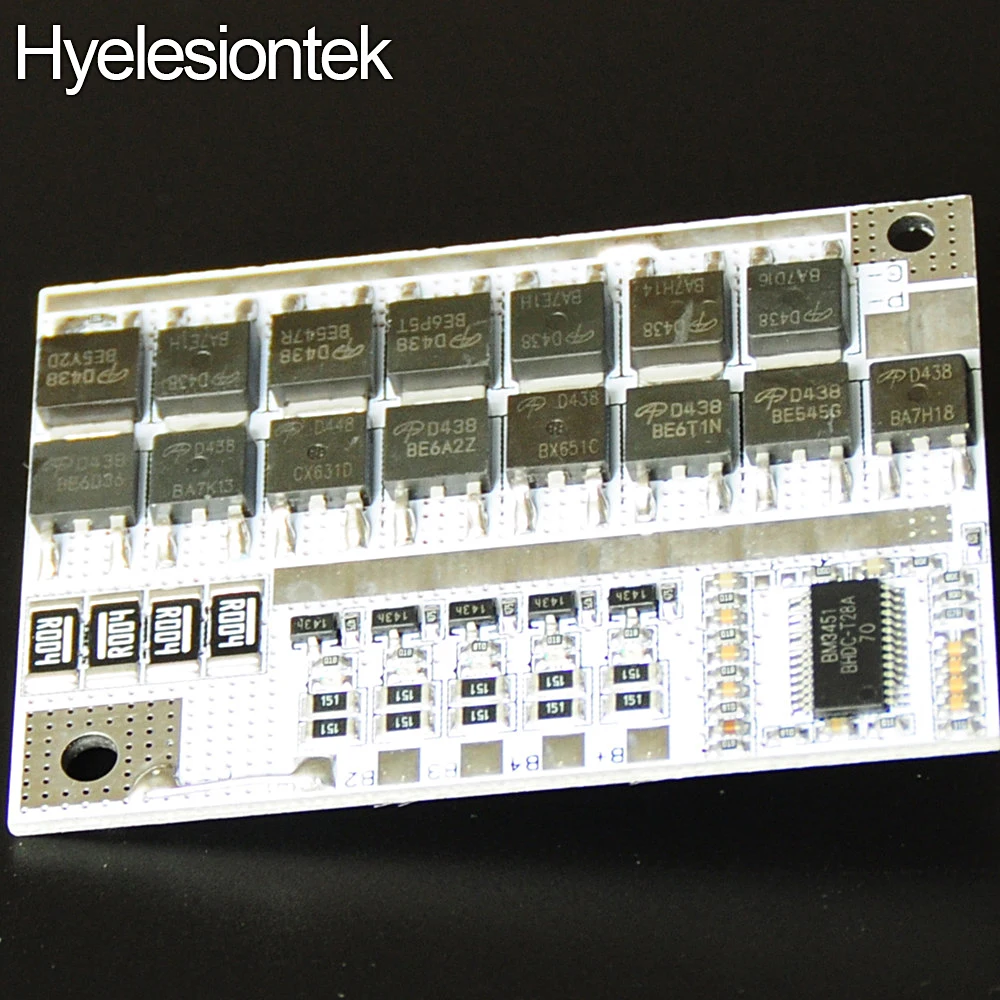 

12V 100A 4S BMS Li-ion Li-POLYMER Lithium POLYMER LiMnO Balance Charging Board Battery Protection Circuit Board 14.4 14.8 16.8V