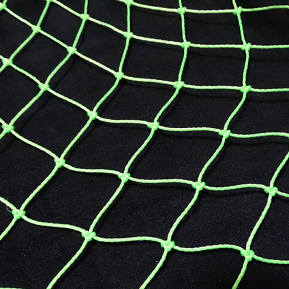 Зеленого цвета нейлона рыболовная сеть рыбалка ведро ромбовидная сеть отверстия складной сетной ковш 35/45/70 см